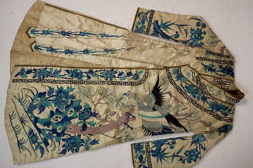 CHINESE SILK EMBROIDERED WOMEN'S