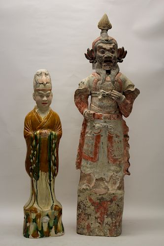 TANG TOMB GUARDIAN AND GENTLEMANTall 37327f