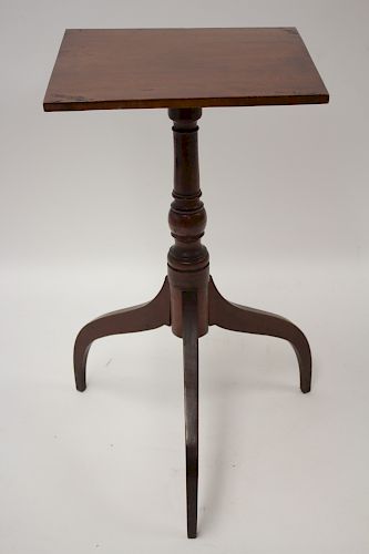 FEDERAL CHERRY CANDLESTAND, 19TH