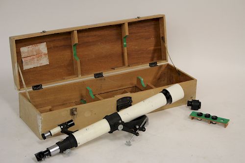 JAPANESE TELESCOPE AND CASEas found