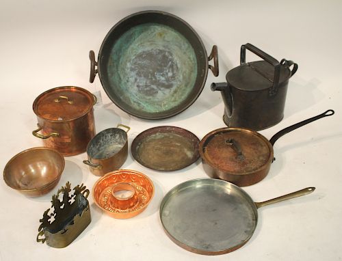 VINTAGE COPPER COOKWARE - ROTH