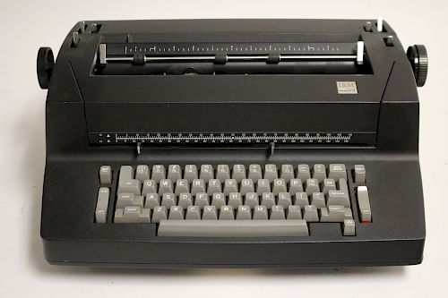 PHILIP ROTH BLACK IBM SELECTRIC