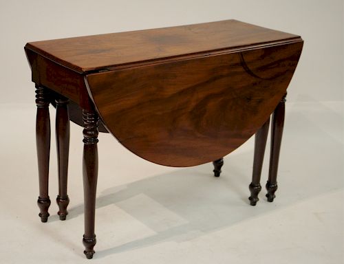 MAHOGANY DOUBLE DROP LEAF GATELEG