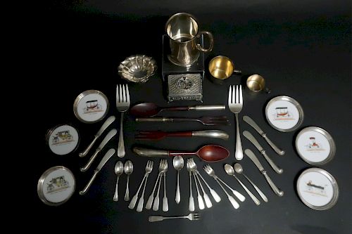 GROUP OF 20TH C STERLING FLATWARE  37341e
