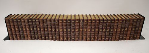 LEATHER BOUND WORKS OF DICKENS 373467