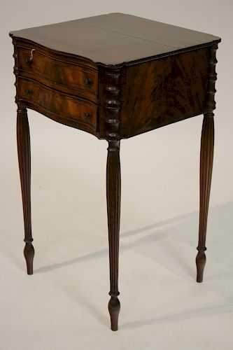 FEDERAL STYLE MAHOGANY STAND 19TH 373499