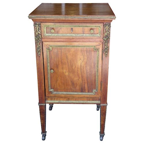 LOUIS XVI STYLE ORMOLU BEDSIDE 3734a3