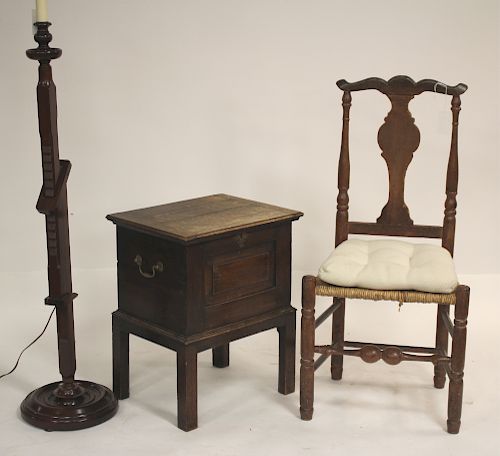 19TH 20TH C ENG AM WOOD FURNISHINGSThree 3734c5