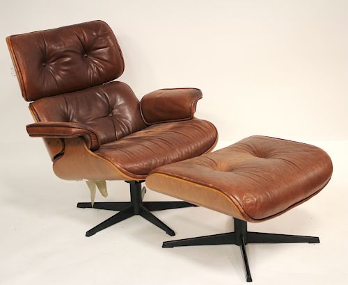 IN THE STYLE OF EAMES LOUNGE CHAIR 3734fd