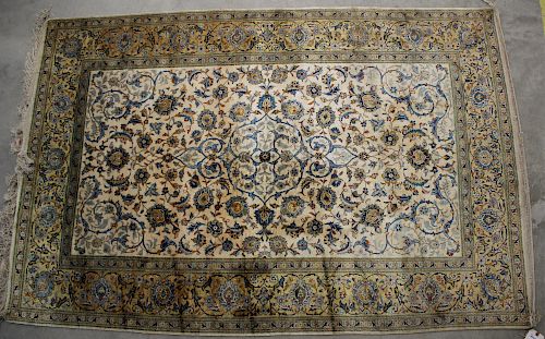 PERSIAN SILK RUG4 8 by 6 11 Property 37350d