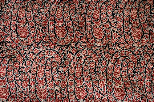 QUM SILK CARPET PERSIAN BOETH PATTERN6'-9"