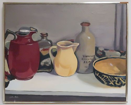 ELLEN ADLER, AM B. 1927, STUDIO SHELF