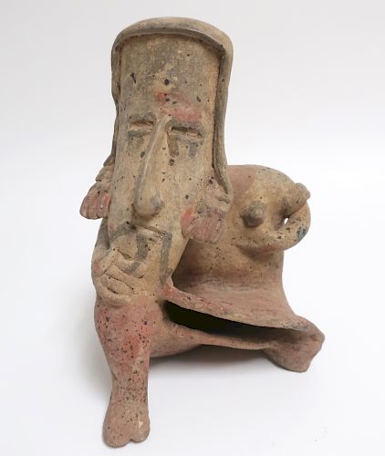JALISCO SEATED WOMAN, MEXICO, C.