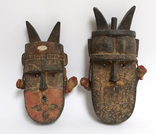 TOMA AFRICAN MASKS, GUINEA, EARLY