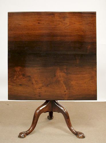 GEORGE II TILT TOP BREAKFAST TABLEMahogany