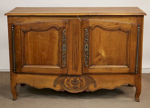 ANTIQUE FRENCH PROVINCIAL BUFFETWalnut,