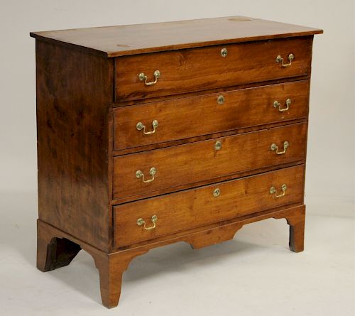 FEDERAL BIRCH 4-DRAWER CHESTFrench