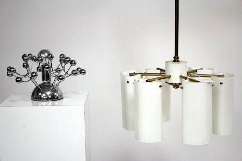 TWO MODERN LIGHTING FORMS Atomic 373716