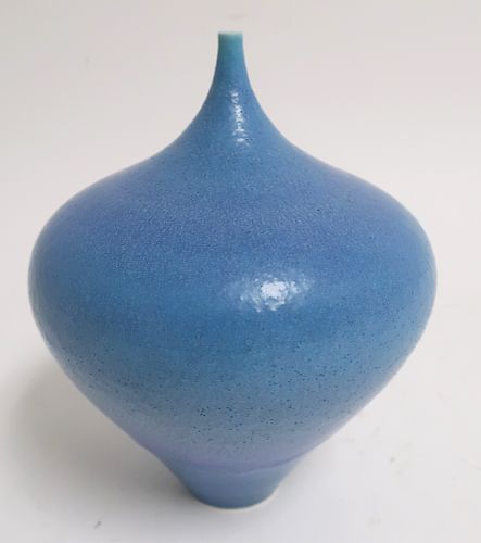 MARK BELL ART POTTERY SPOUTED VESSELAs 37377b