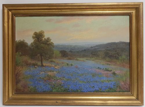 PORFIRIO SALINAS 1910-73 TEXAS BLUEBONNETS