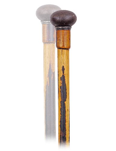 IRON KNOBKERIE CANE-Ca. 1890 -Iron