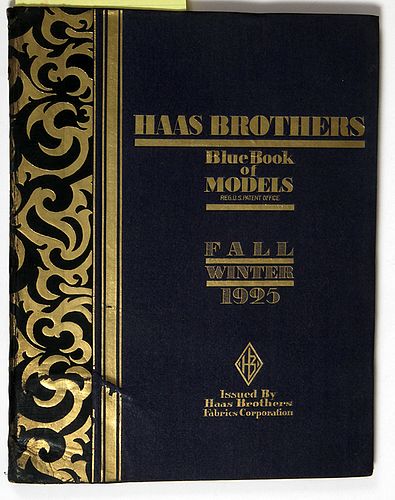 HANS HAAS BROTHERS BLUE BOOK OF 37392a