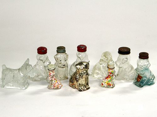 DOG CANDY CONTAINERSAn assortment of