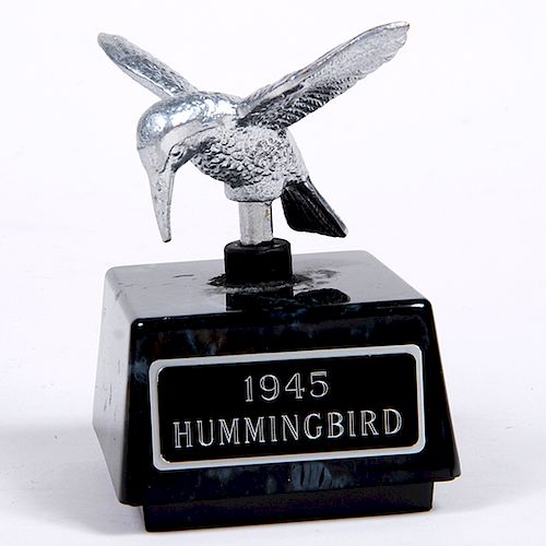 HUMMINGBIRD HOOD ORNAMENT/MASCOT1945-