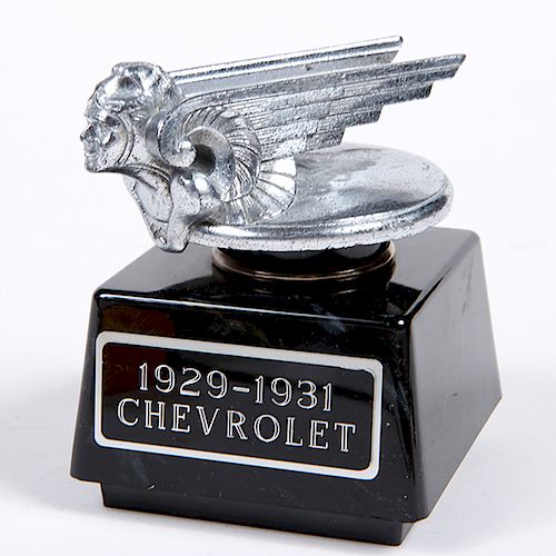 CHEVROLET MASCOT HOOD ORNAMENT1929 1931  373a52