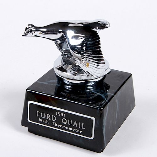 FORD QUAIL THERMO RADIATOR CAP MASCOT/ORNAMENT1931-