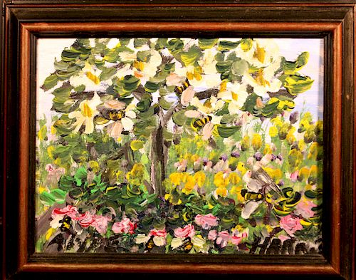 OUTSIDER ART, ALYNE HARRIS, BEES