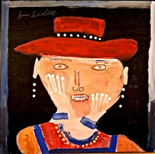 OUTSIDER ART JIMMY LEE SUDDUTH  373b1b