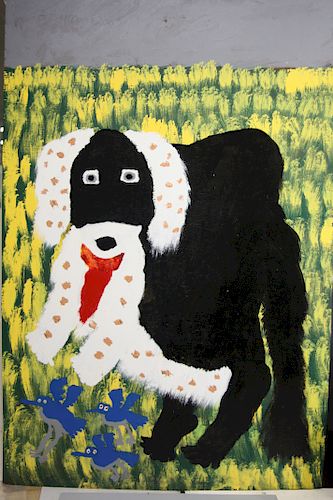 OUTSIDER ART JT MCCORD BIG DOGMcCord  373b33