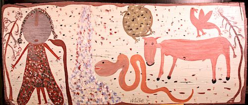 OUTSIDER ART, MOSE TOLLIVER, AFRICAN