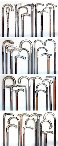 16. SILVER CANE COLLECTION -CA.