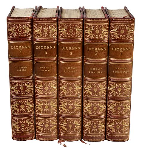 30 VOLUMES CHARLES DICKENS WORKSincluding  371604