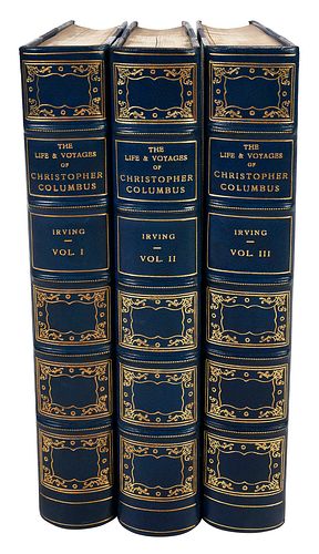 THREE VOLUMES, THE LIFE AND VOYAGES