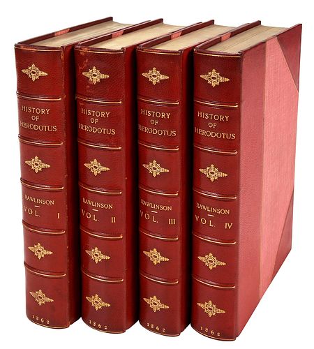 FOUR VOLUMES HISTORY OF HERODOTUSby 371600