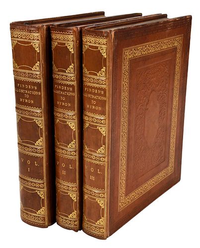 THREE VOLUMES FINDEN S ILLUSTRATIONS 37160c