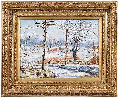 EDMOND GREACEN American 1873 1949 Snow  371615