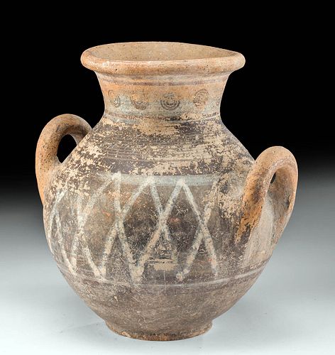 GORGEOUS CYPRIOT POTTERY AMPHORA