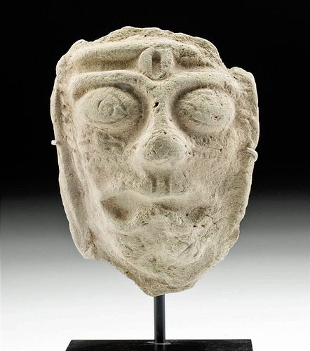 ANCIENT BABYLONIAN POTTERY FACE 37171b