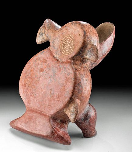 EXHIBITED COLIMA REDWARE RECLINATARIO  37173a