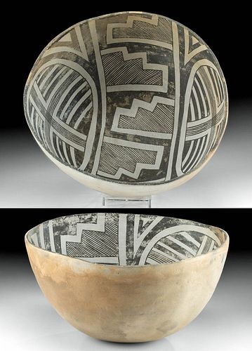 LARGE MOGOLLON ANASAZI BLACK ON WHITE 371758