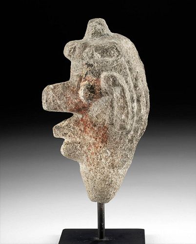 FINE AZTEC BASALT EFFIGY OF DEITY 37176f