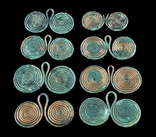 GREEK THRACIAN BRONZE SPECTACLE