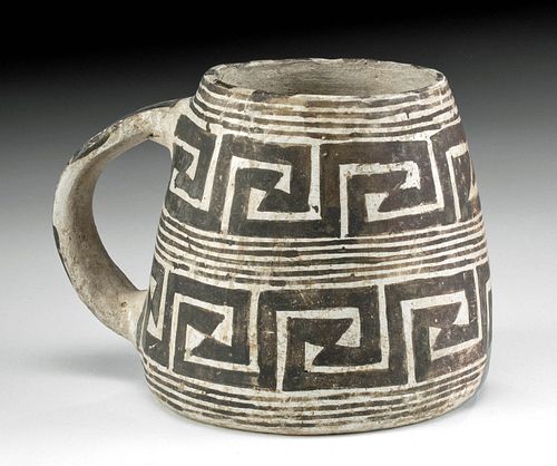 ANASAZI BLACK ON WHITE POTTERY