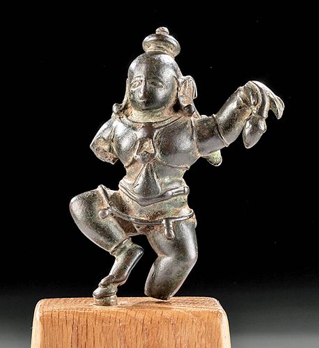 16TH C. INDIAN BRONZE STATUETTE