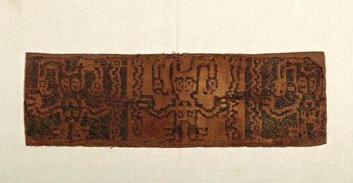 RARE CHAVIN TEXTILE FRAGMENT -