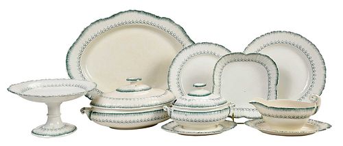 64 PIECE WEDGWOOD PEARLWARE DINNER